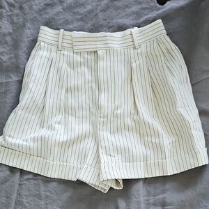 Frame Pleated Shorts